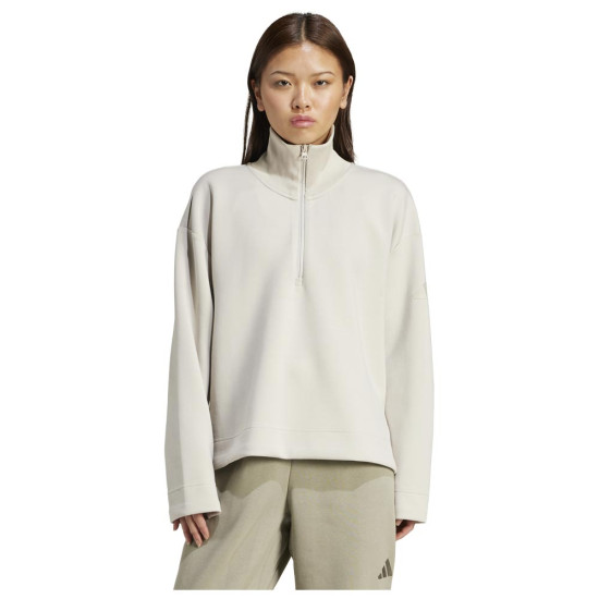 Adidas Γυναικείο φούτερ All SZN Soft Lux 1/4-Zip Sweatshirt Adidas Γυναικείο φούτερ All SZN Soft Lux 1/4-Zip Sweatshirt